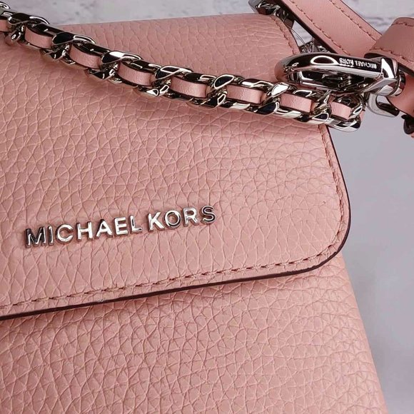 'MICHAEL KORS' LEATHER 'JET~SET' CROSSBODY BAG - Picture 7 of 16